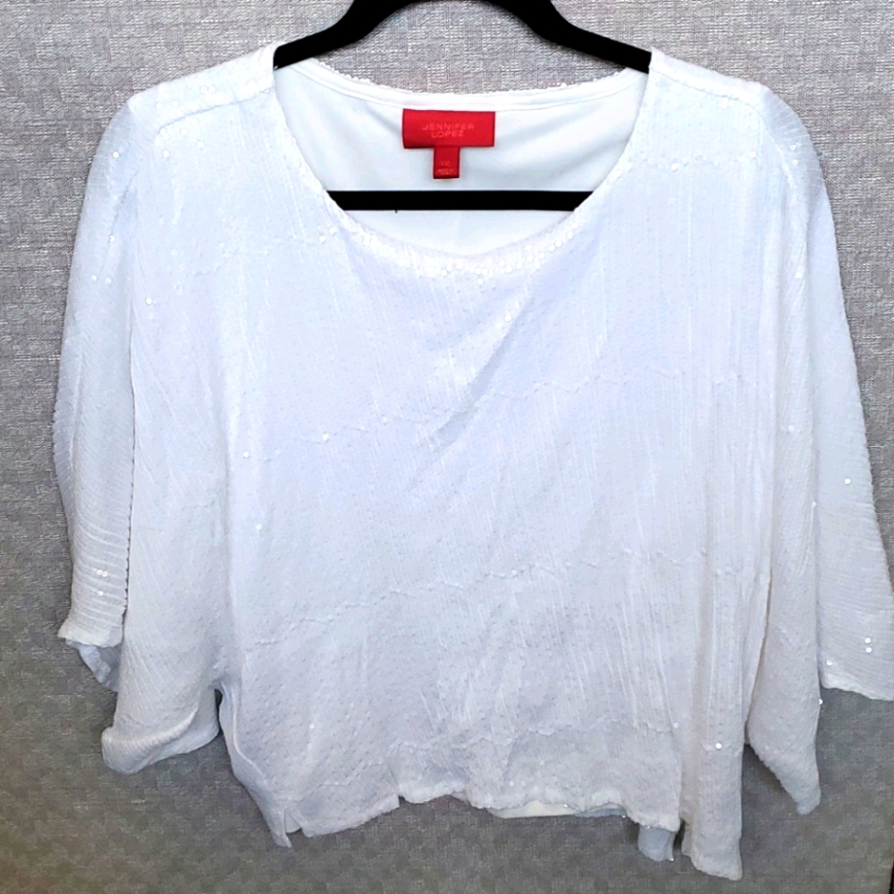 Jennifer Lopez 3/4 sleeve blouse